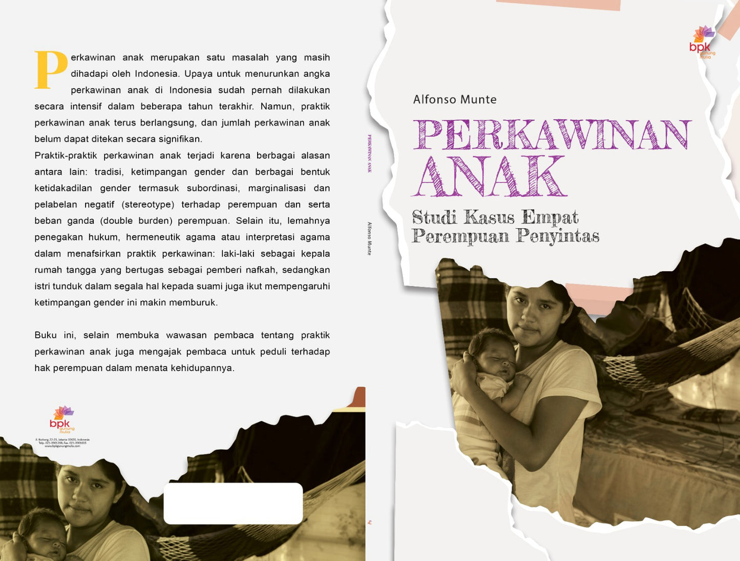 Perkawinan Anak : Studi kasus 4 perempuan penyintas