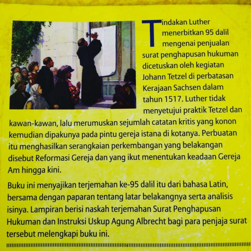 95 Dalil Marthin Luther