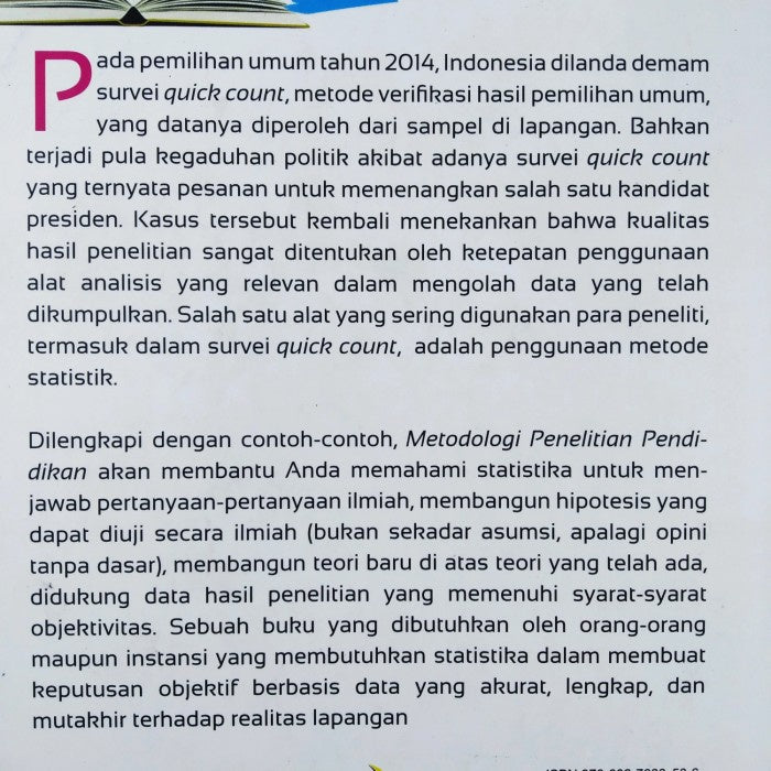 (KS) Metodologi Penelitian Pendidikan - Hendrik Rawambaku