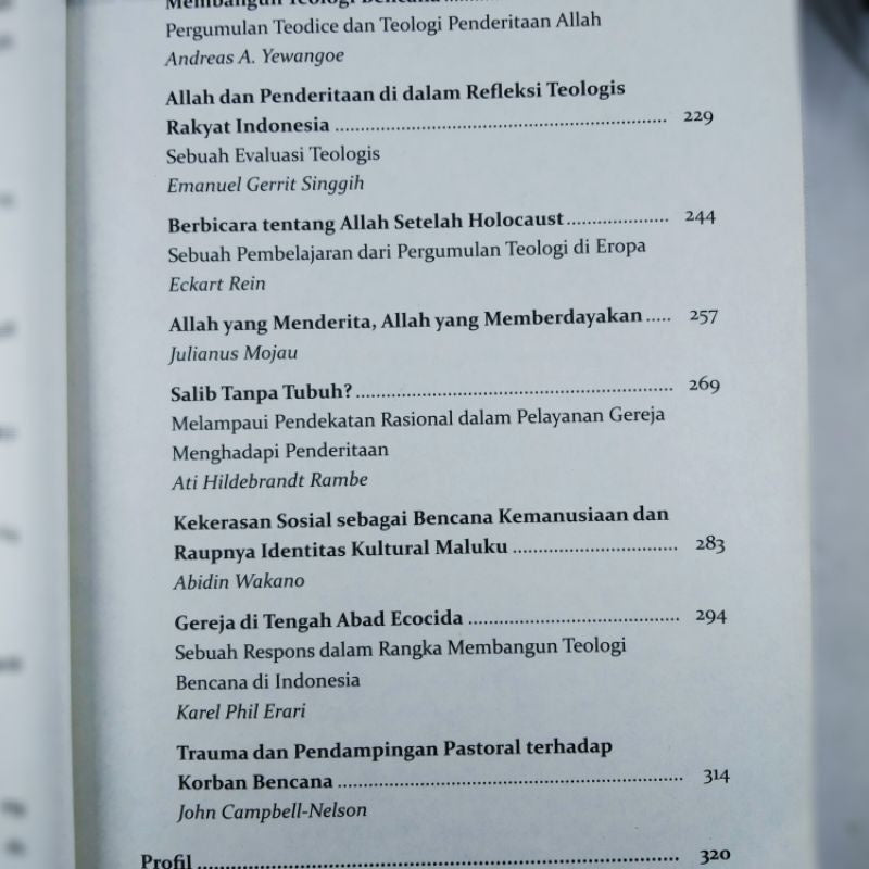 Teologi Bencana