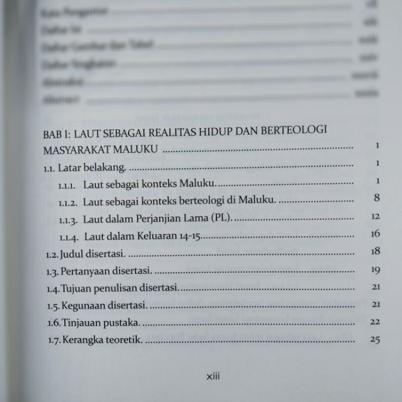 Teologi Laut - Seri Monografi