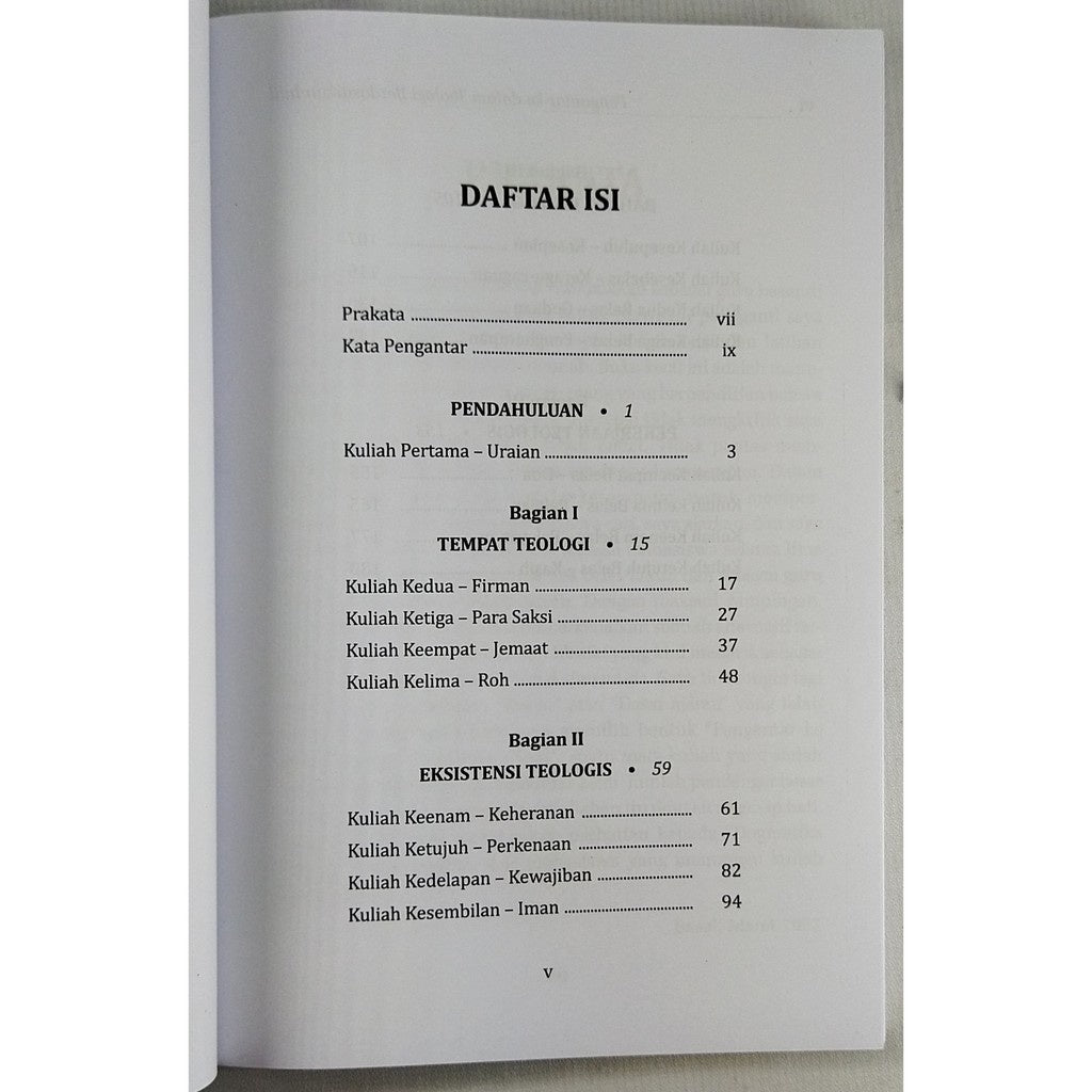Pengantar Ke Dalam Teologi Berdasarkan Injil
