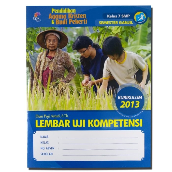 LUK Ganjil Kelas 7 SMP