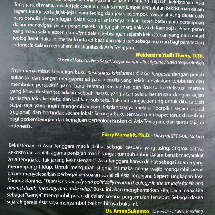 Kristianitas di Asia Tenggara: Misi, Gender dan Pascakolonial