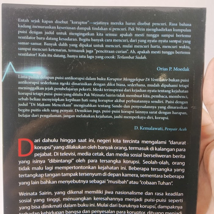 (KS) Kumpulan Puisi Antikorupsi : Koruptor Menggelepar - Pdt.Weinata Sairin