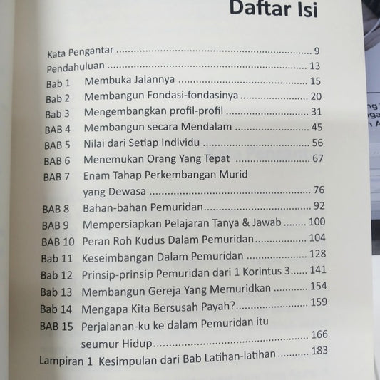 (KS) Amanat Pemuridan - Panduan Praktis Untuk Membangun Orang-Orang Percaya