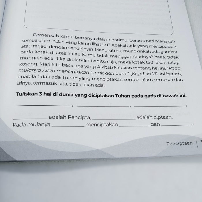 (KS) Jurnal Pertama Tentang Juruselamatku