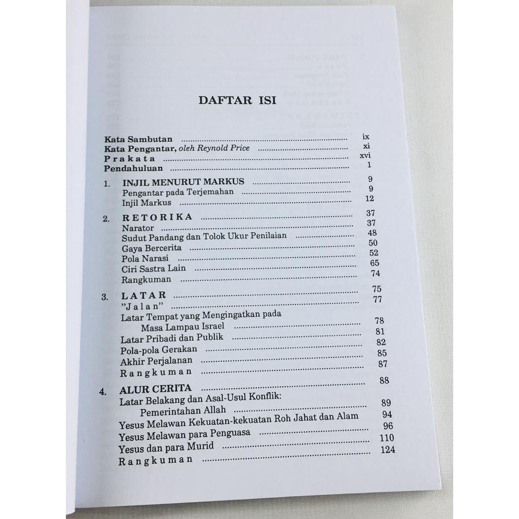 Injil Markus Sebagai Cerita