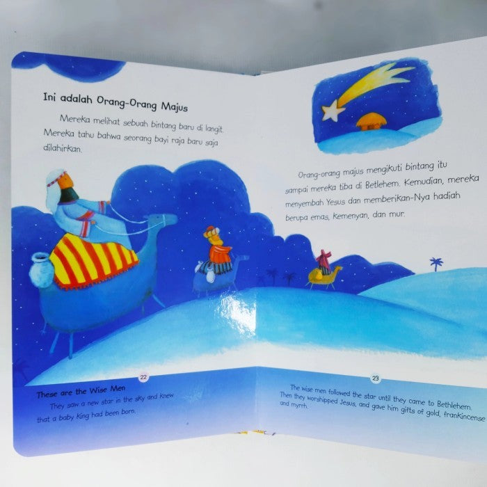 16 Cerita Alkitab Bergambar / Usia 1-5 Tahun