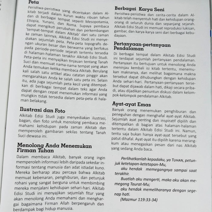 (KS) Alkitab Edisi Studi- Revisi Original