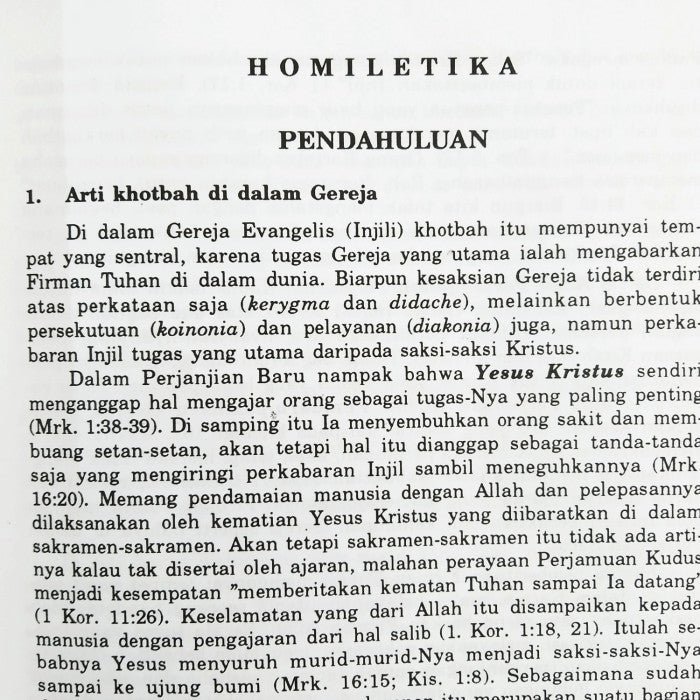 Buku Homiletika - Dr. H. Rothlisberger