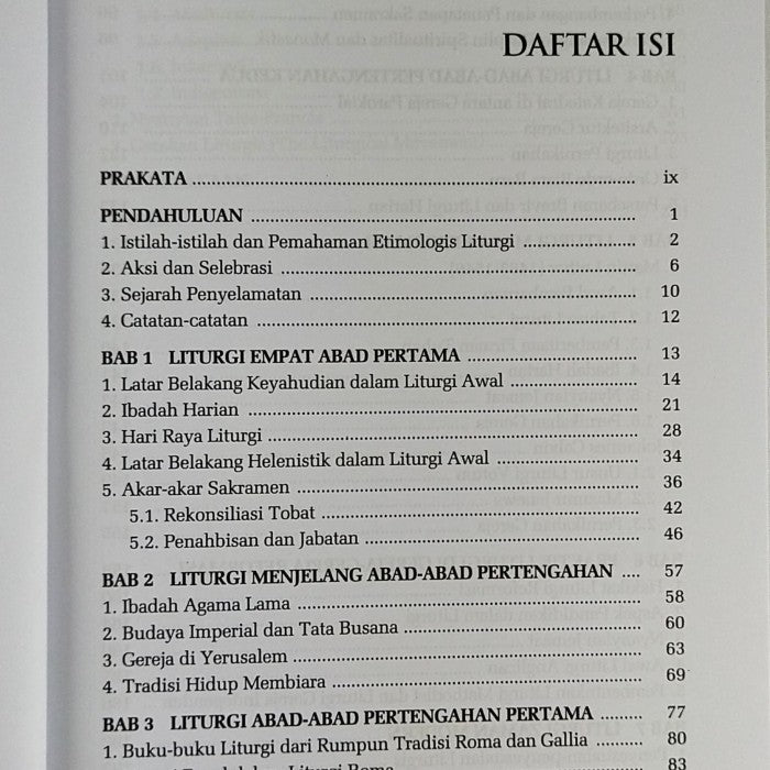 Pembimbing Ke Dalam Sejarah Liturgi