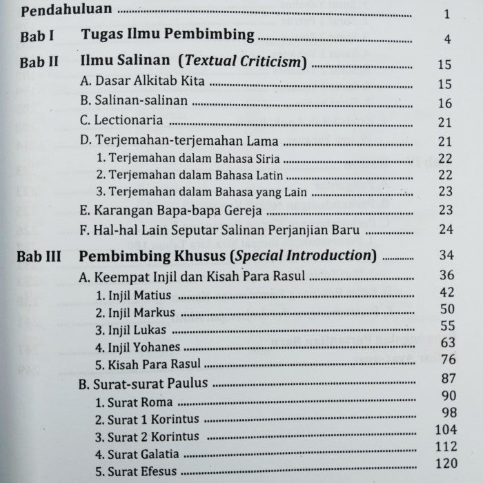 Pembimbing Ke Dalam Perjanjian Baru