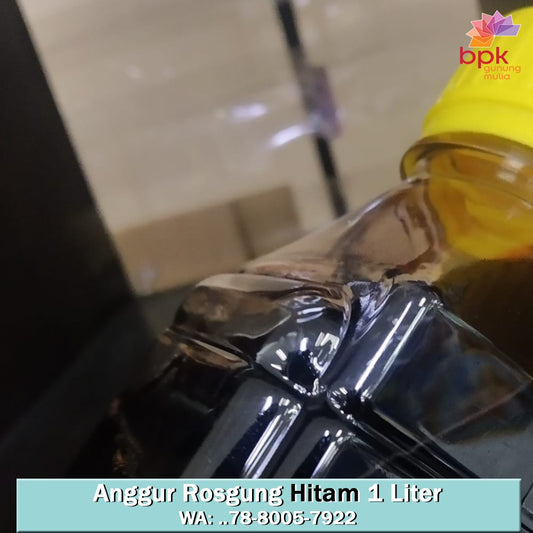 (KS) Anggur Rosgung Hitam 1 Liter - Original