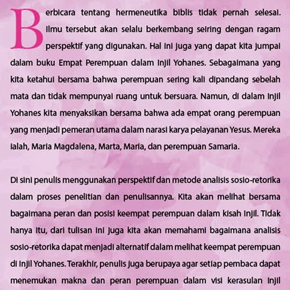 Empat Perempuan dalam Injil Yohanes