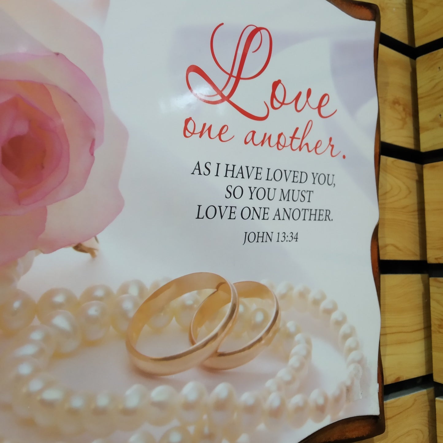 (KS) Hiasan Dinding Kayu Rohani 01-00081AV