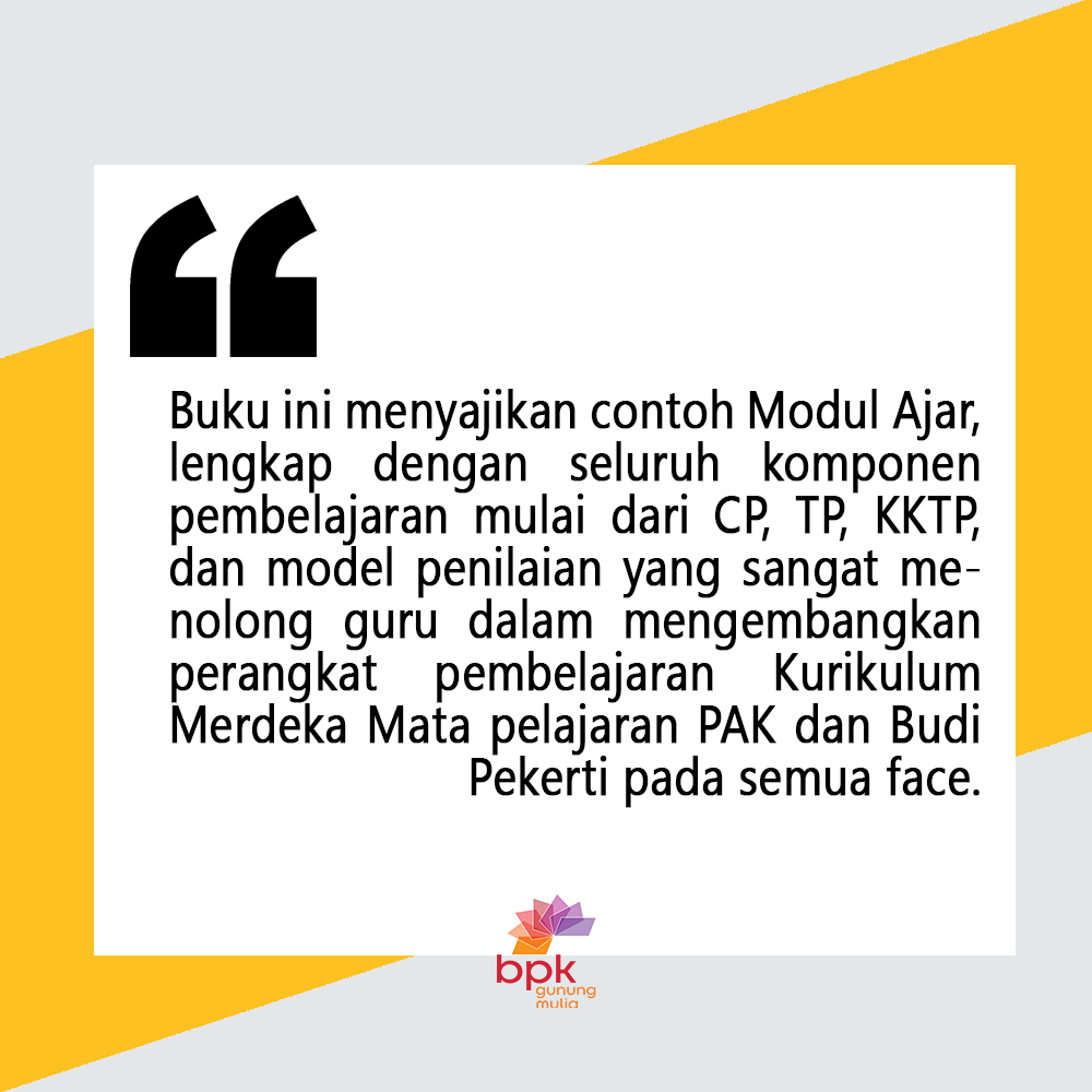 Pendidikan Agama Kristen dan Budi Pekerti Kelas 12 SMA/SMK - Kurikulum Merdeka