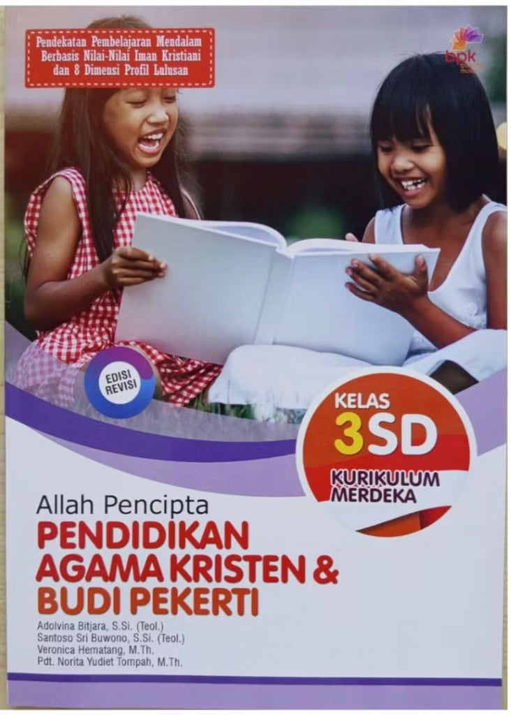 Pendidikan Agama Kristen dan Budi Pekerti Kelas 3 SD Kurikulum Merdeka