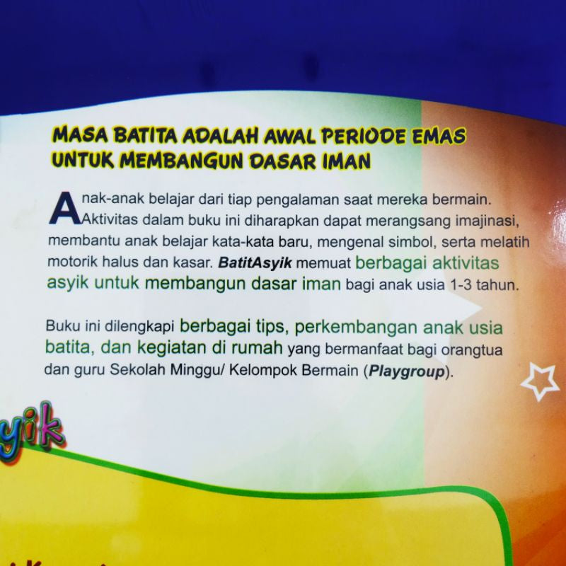 Buku Batita Asyik