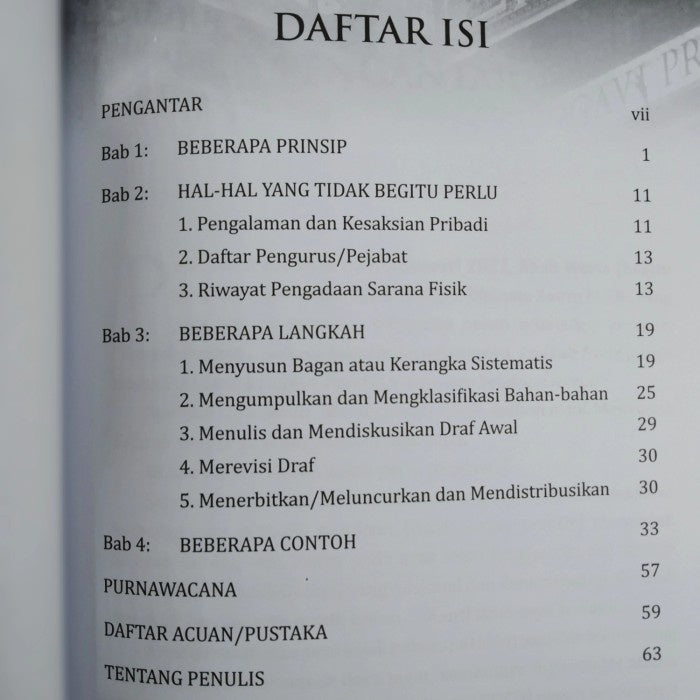 Panduan Menyusun Sejarah Kekristenan