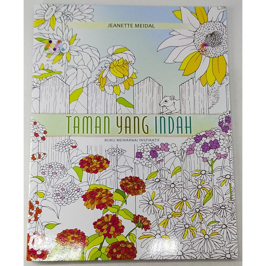 Seri Buku Mewarnai Inspiratif "Taman Yang Indah"