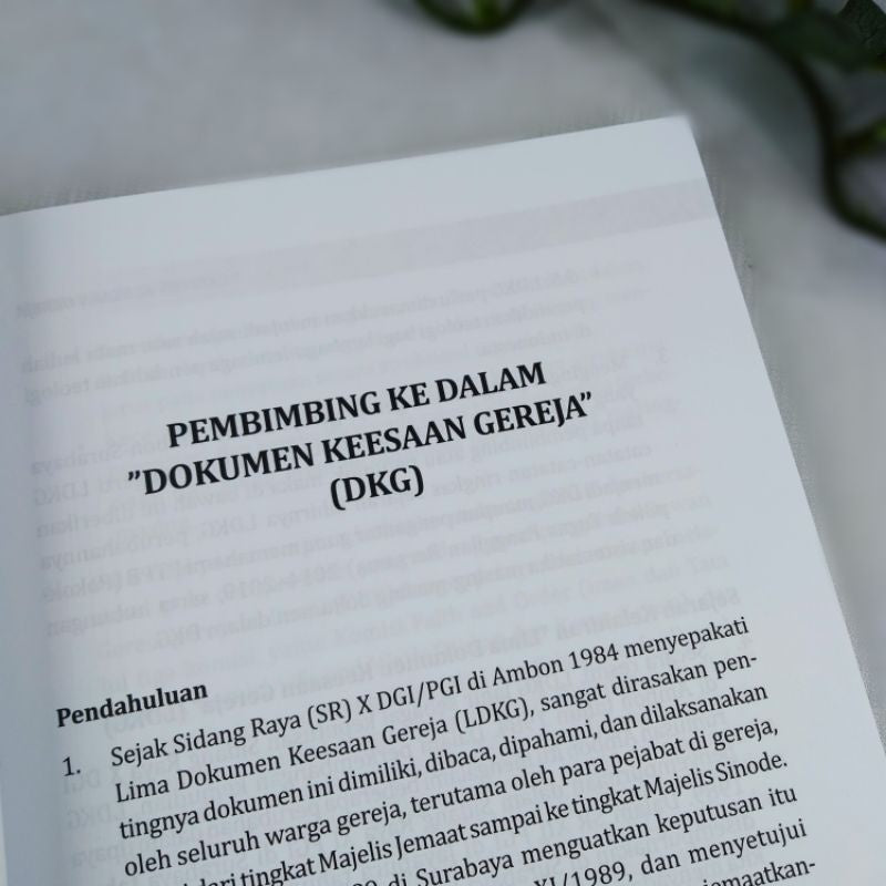 DOKUMEN KEESAAN GEREJA