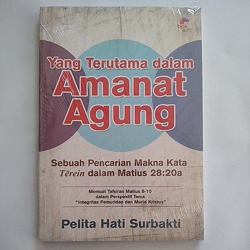 (KS) Yang Terutama Dalam Amanat Agung