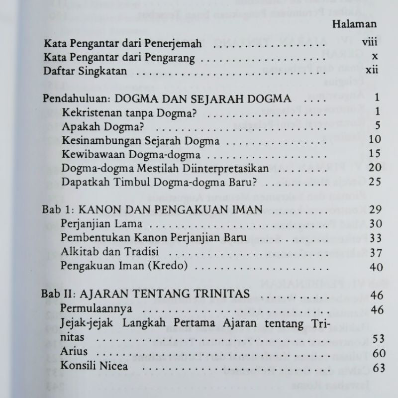 Pengantar Sejarah Dogma Kristen