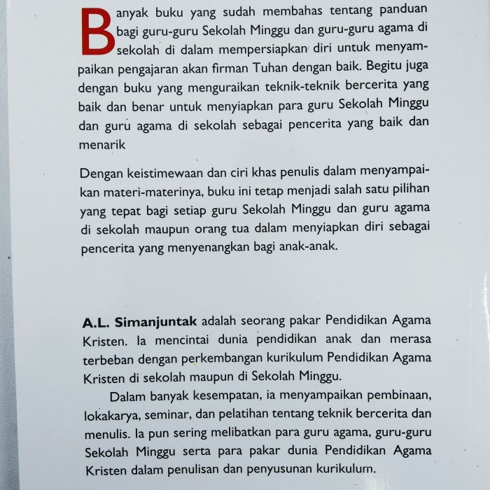 Seni Bercerita : Cara Bercerita Efektif Sekolah Minggu