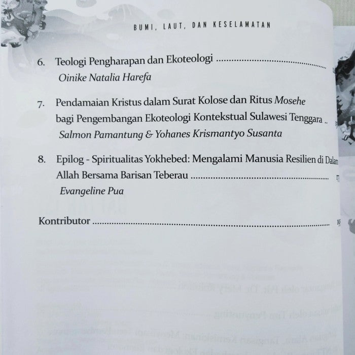 Bumi Laut dan Keselamatan - Refleksi Ekoteologi Kontekstual