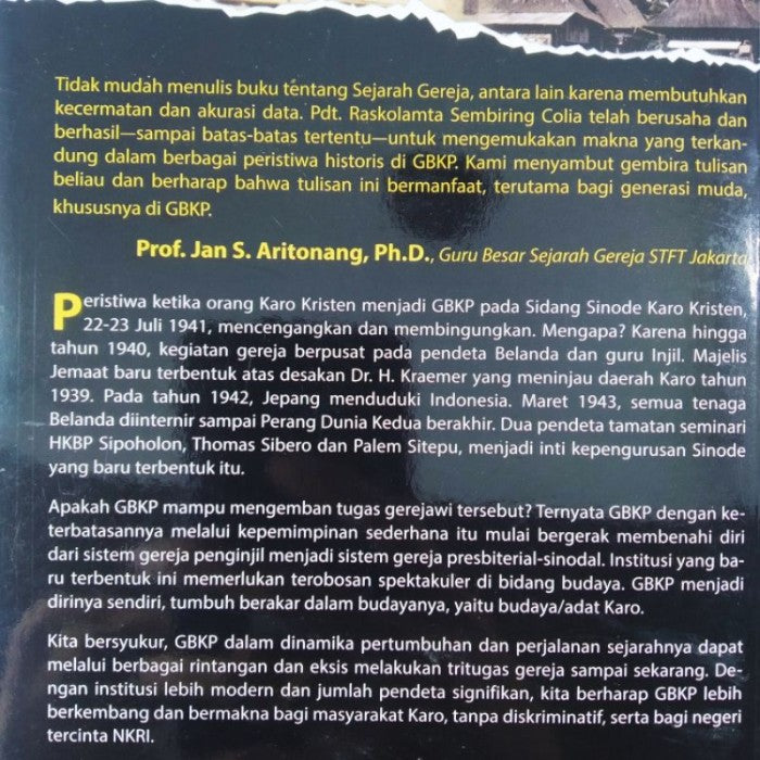 (KS) Menggapai Cita-cita - Batak Karo Protestan