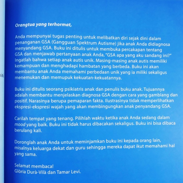 Mengapa Aku Berbeda - Mengenali Karakter Anak dengan Autisme