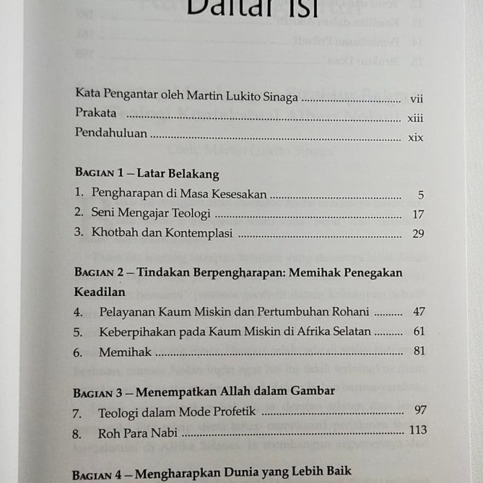 Harapan Di Tengah Kesesakan Masa Kini