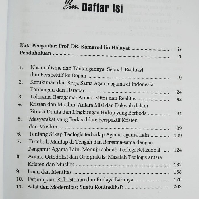 Menghadapi Tantangan Memperjuangkan Kerukunan