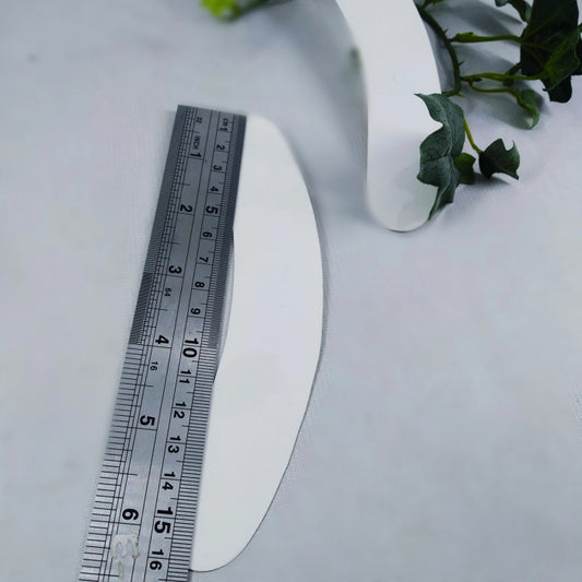 (KS) Colar Pendeta Plastik Oval