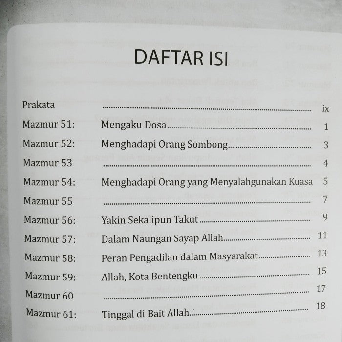 Di Bawah Naugan Sayapnya - Renungan Mazmur 51-100