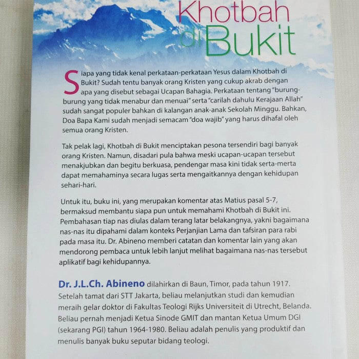 Khotbah di Bukit - Dr. J. L. Ch. Abineno