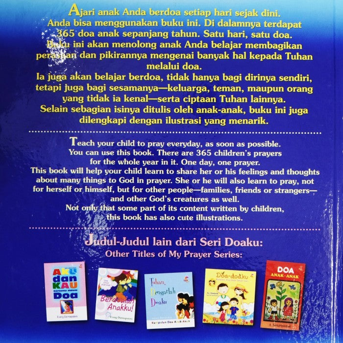 365 Doa Anak-Anak - Bilingual (Hard Cover)