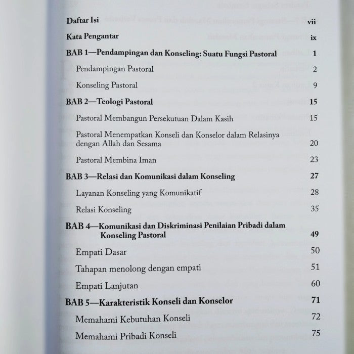 Pastoral dan Kebutuhan Dasar Konseling