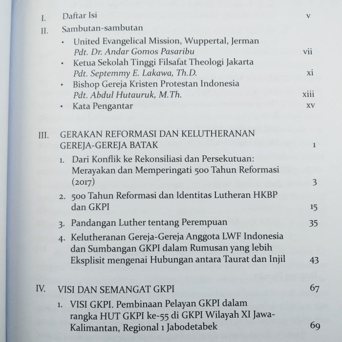 (KS) Hanya Oleh Anugerah Tuhan - Identitas Lutheran Gereja Batak