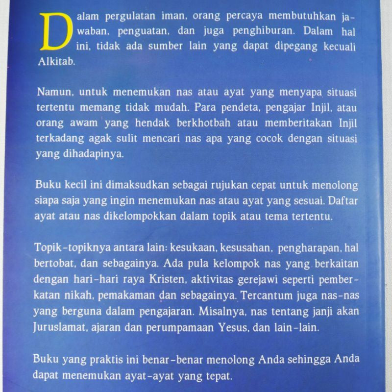 Ayat Yang Tepat