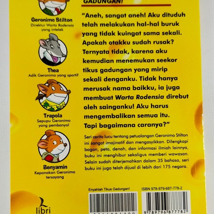 Enyalah Tikus Gadungan - Geronimo Stilton Seri 9