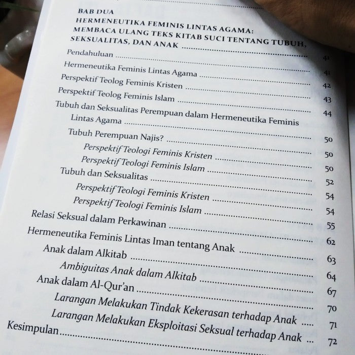 Inses Seksualitas dan Teologi - Seri Monografi