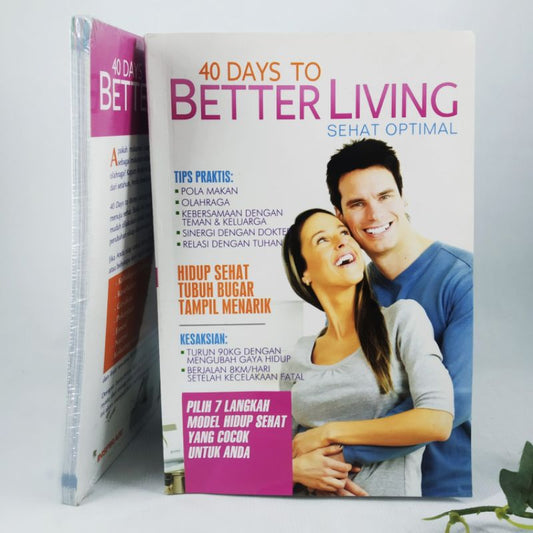 40 Days To Better Living Sehat Optimal