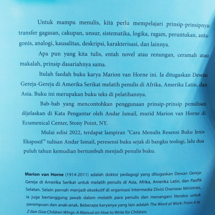 Menjadi Penulis - Memahami Prinsip Dasar dan Teknik Penulisan