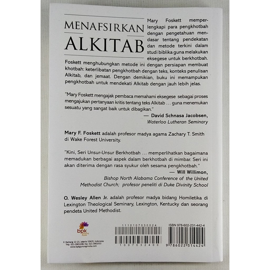 Menafsirkan Alkitab