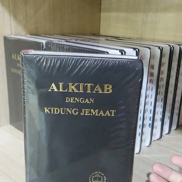 Alkitab Sedang Biasa 052 Ti Kidung Jemaat