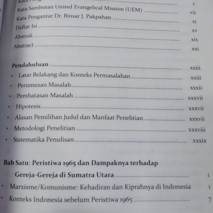 Bangsa Umat Mengingat - Kontekstualisasi Teologi