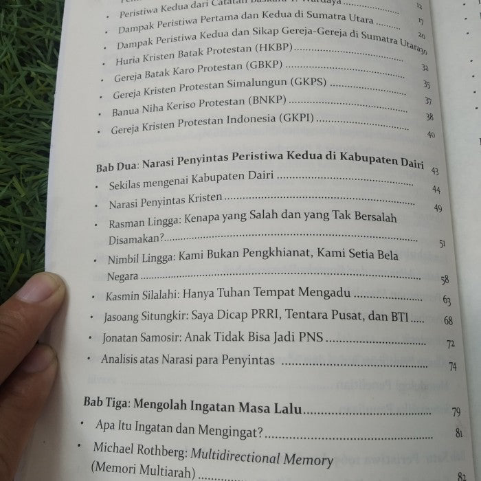 Bangsa Umat Mengingat - Kontekstualisasi Teologi