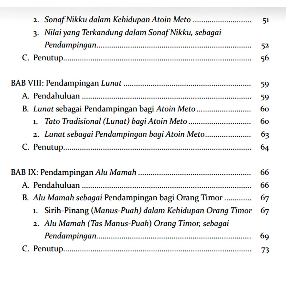 Pendampingan dan Konseling di Tanah Timor